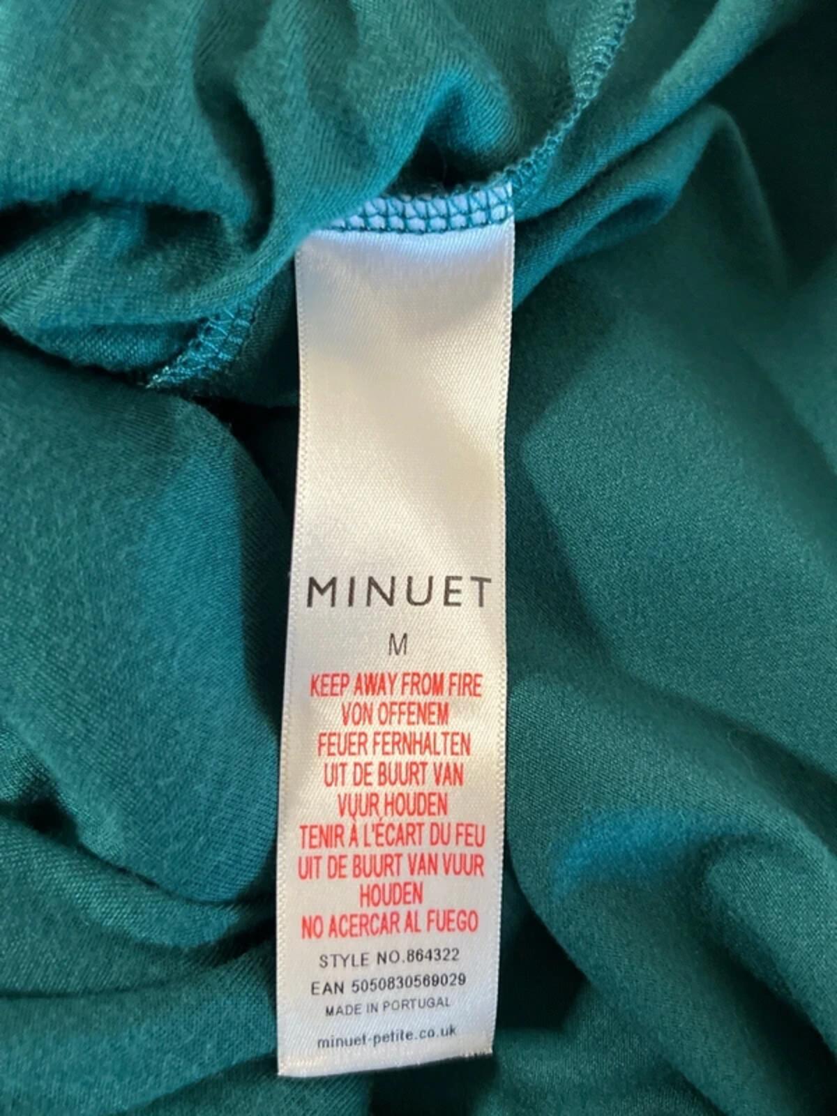 Minuet Petite | M | Turquoise shirt