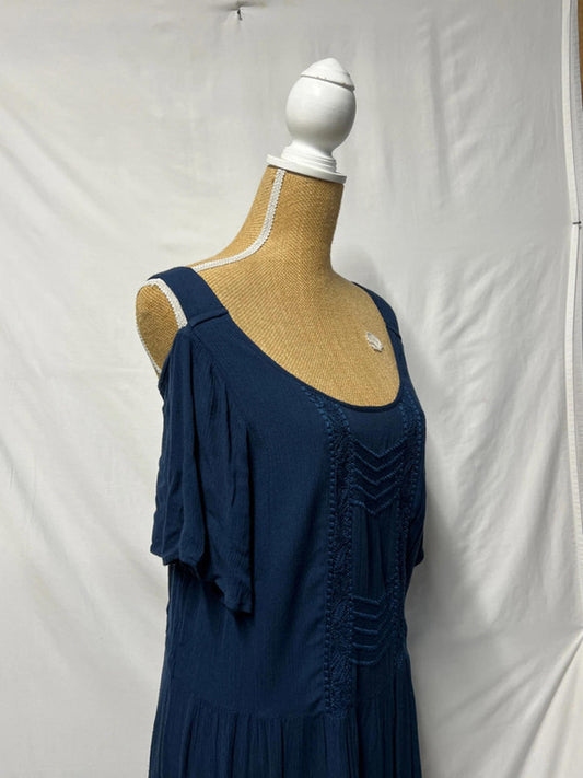 Vintage Indigo M&S | 14 | Navy Dress