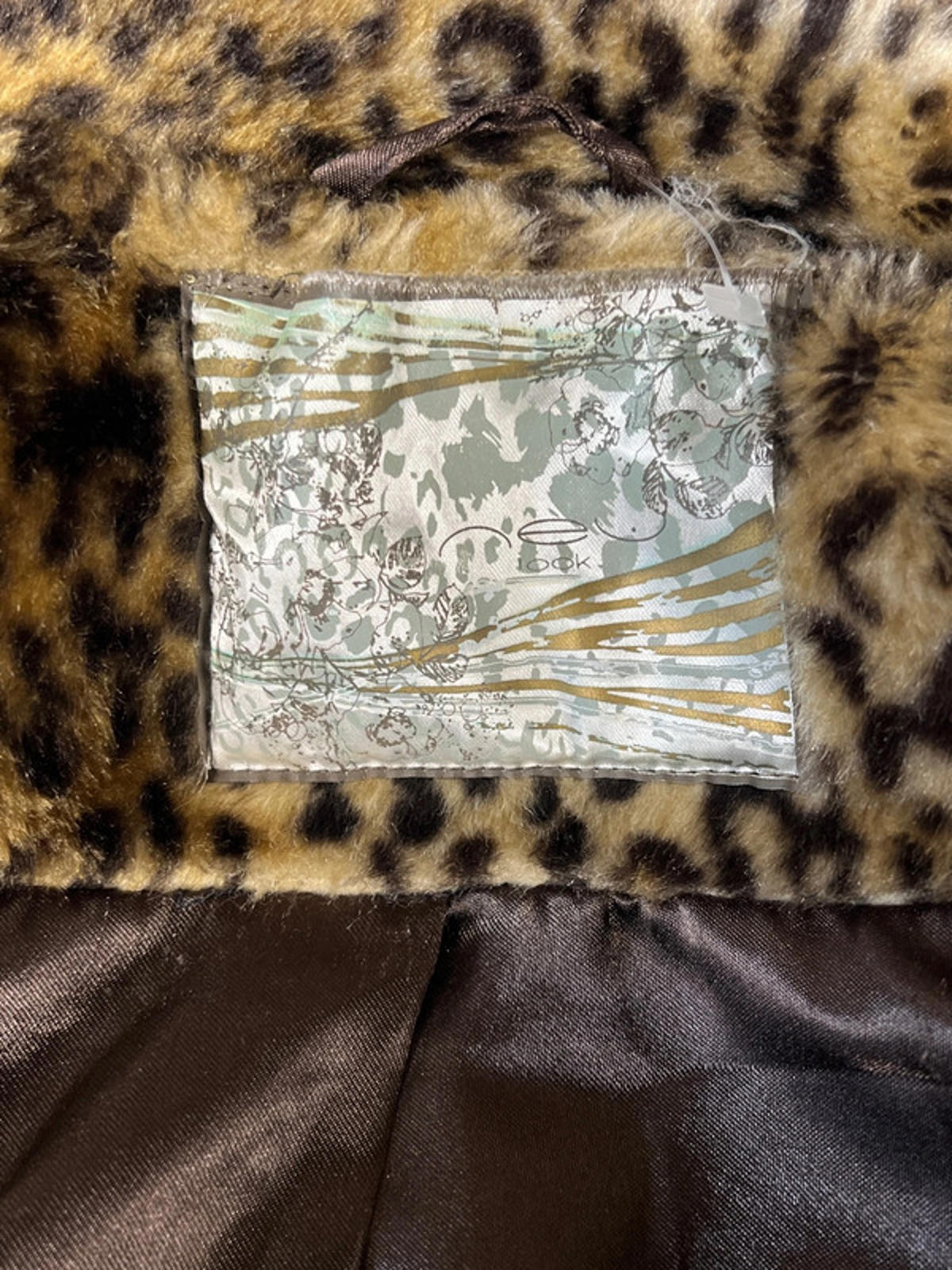 New Look | 14 | Leopard Print Faux Fur | Acrylic/Polyester