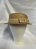 M&S | Ladies Straw Hat | With Bow | One Size