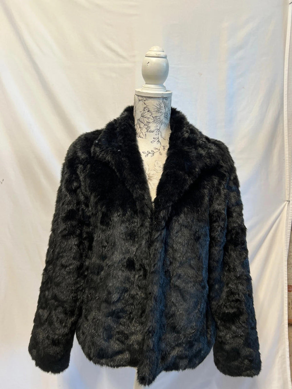 Oasis | Faux Fur Jacket | M | Polyester