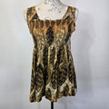 Solo Italia cotton summer top size 14