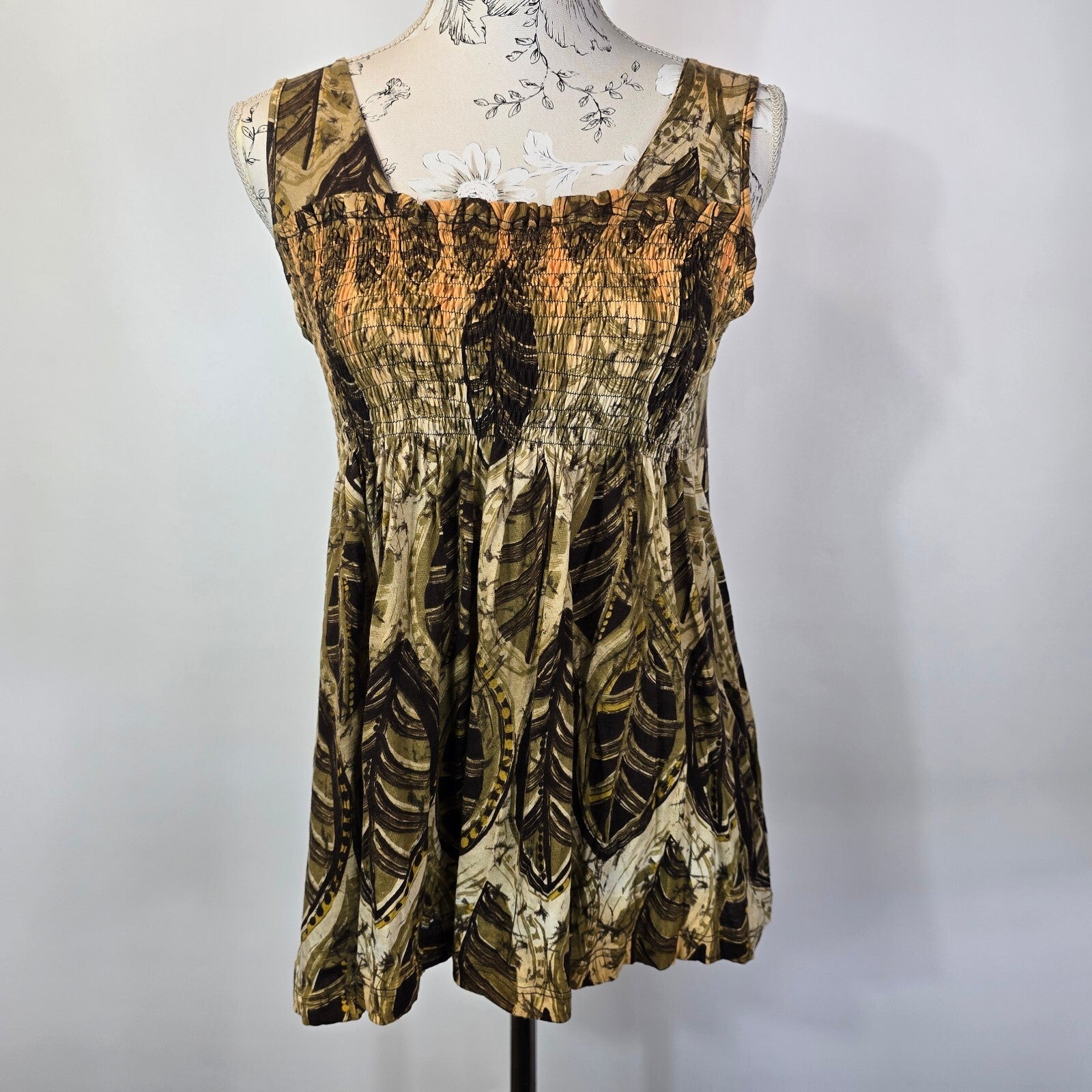 Solo Italia cotton summer top size 14