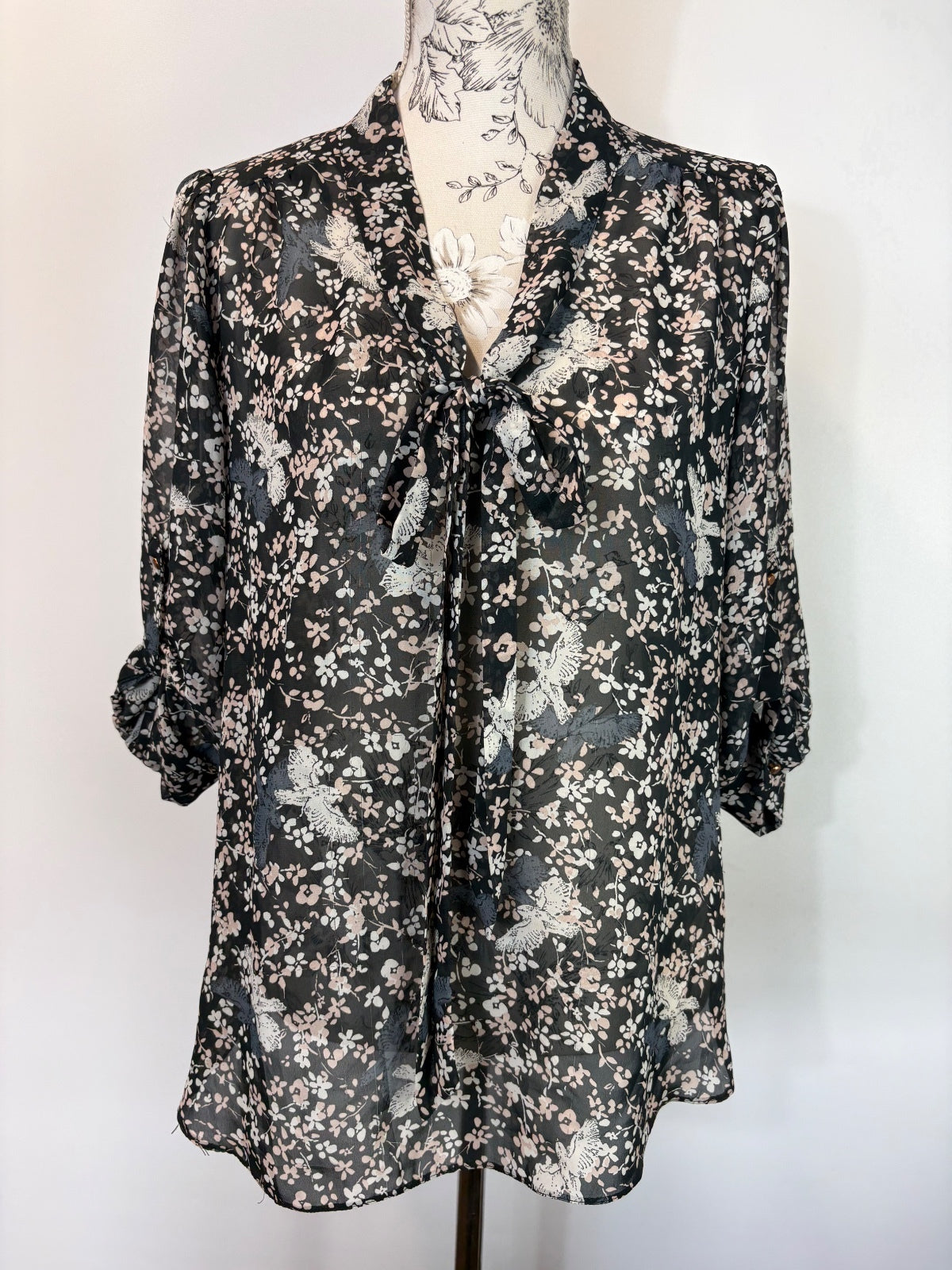 Dorothy Perkins sheer blouse / 16