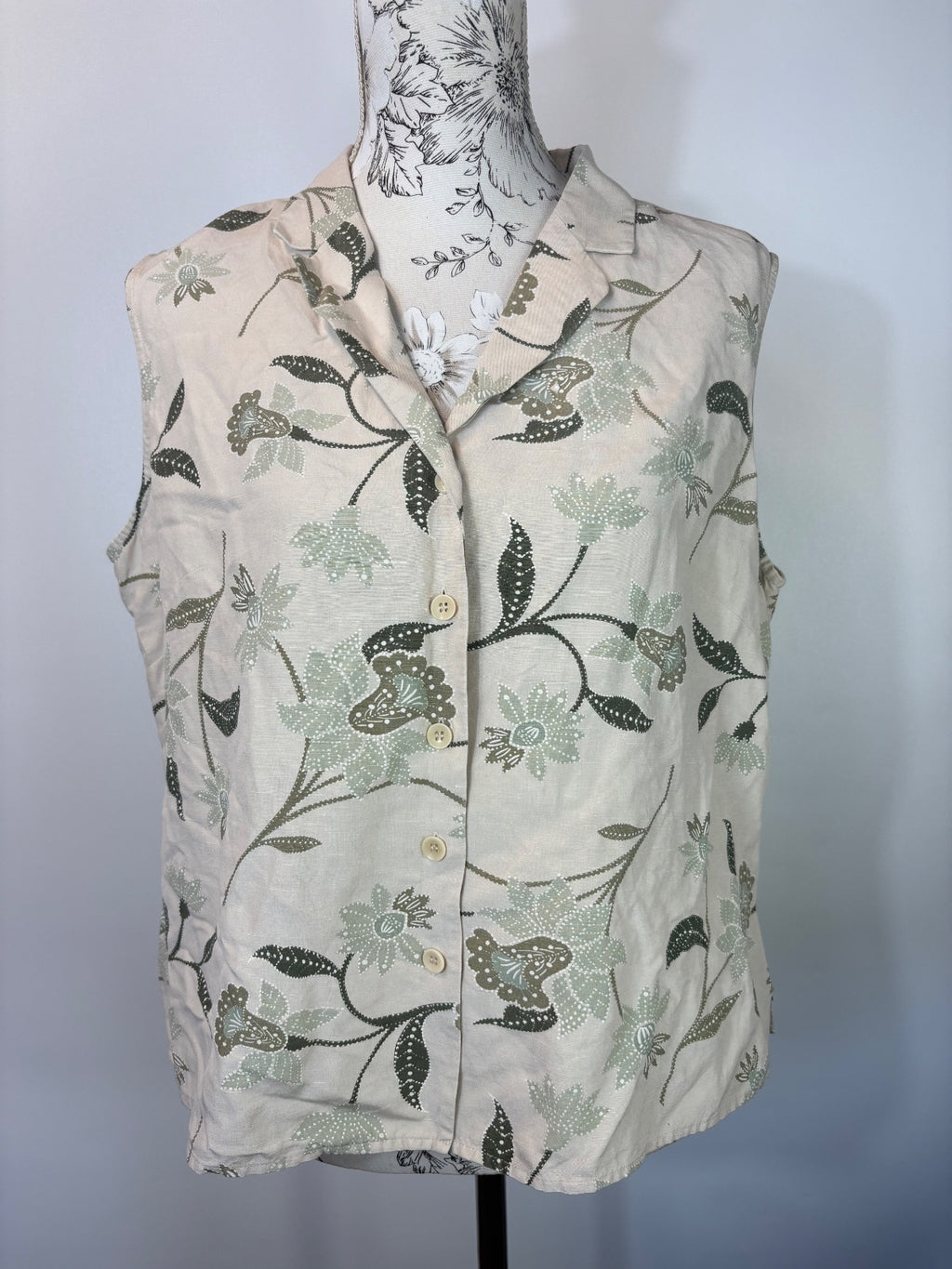 Alex & Co sleeveless blouse