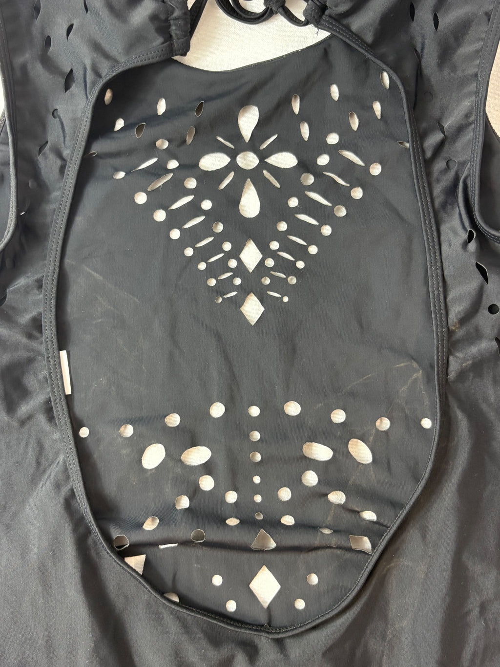 Boohoo black one-piece / 14