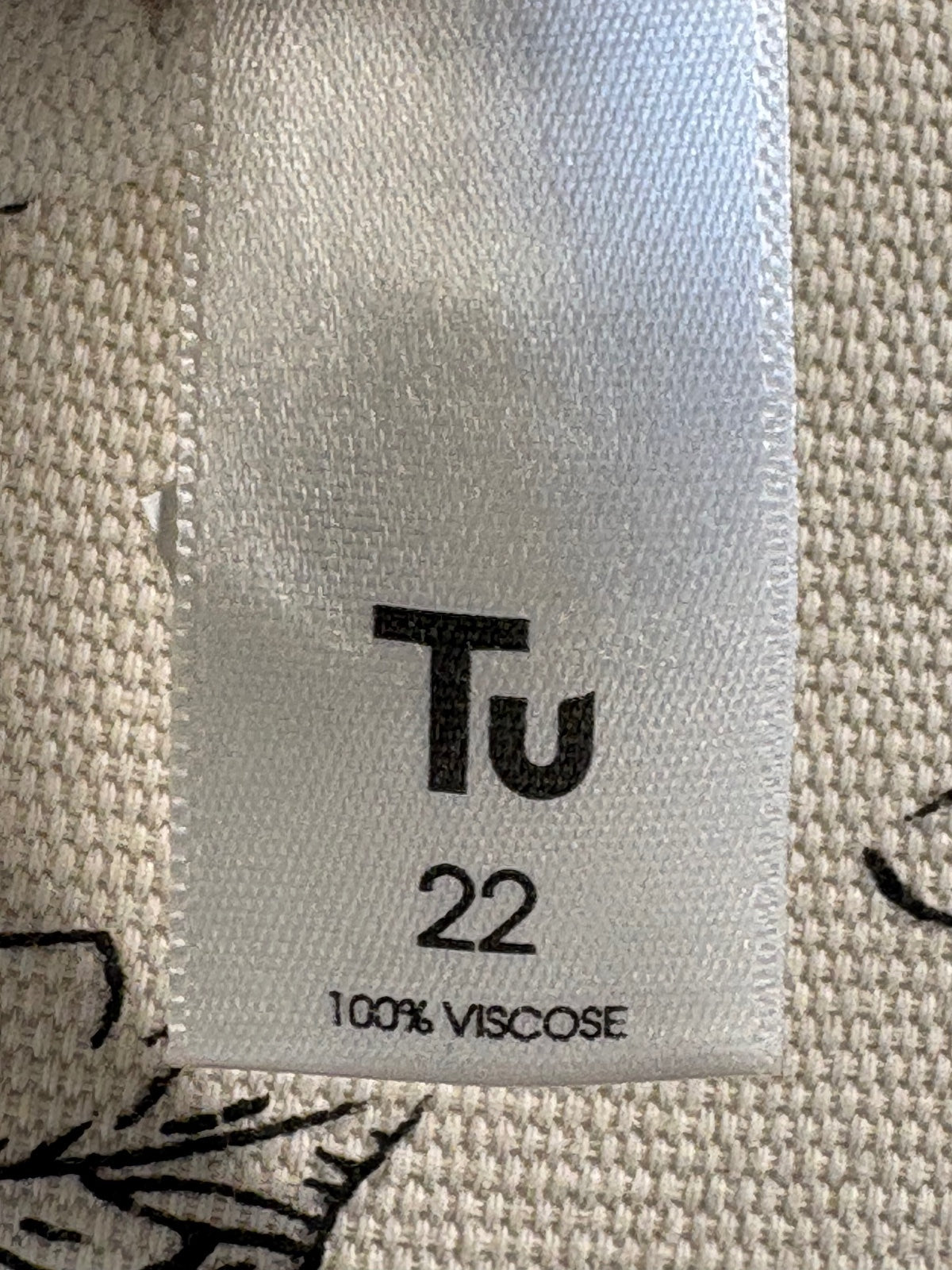 Tu white cold shoulder top / 22