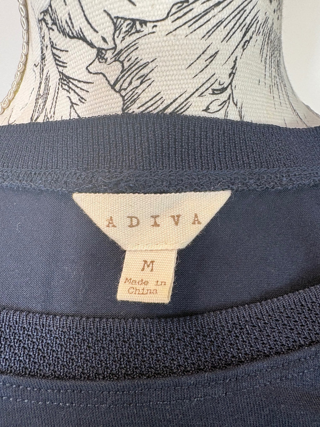 Ddiva, Lace navy blue tank top