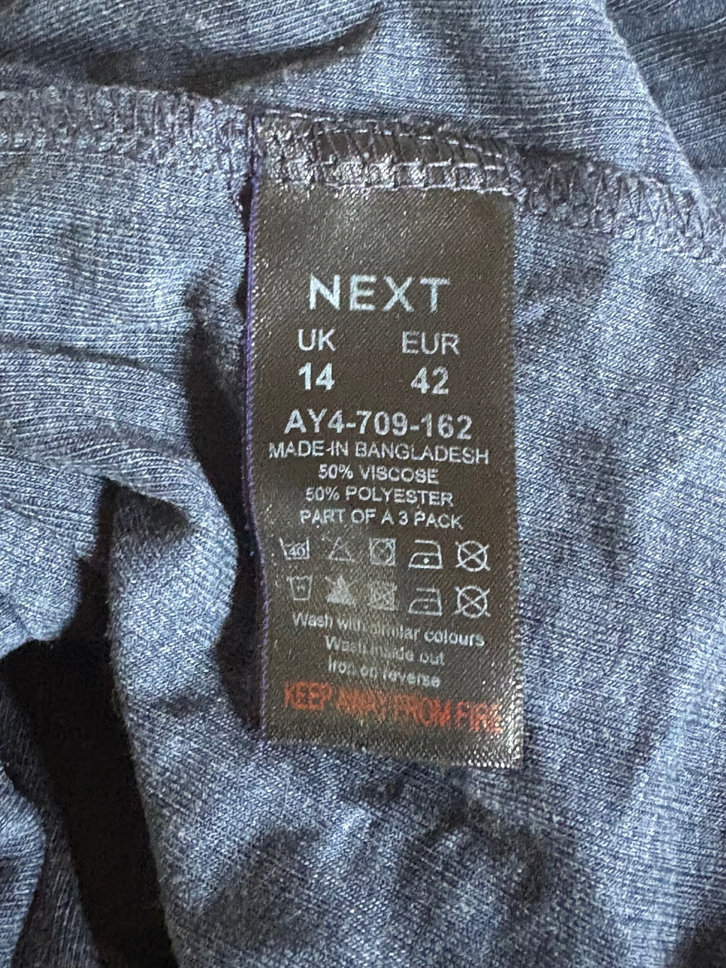 Next blue tank  top / 14