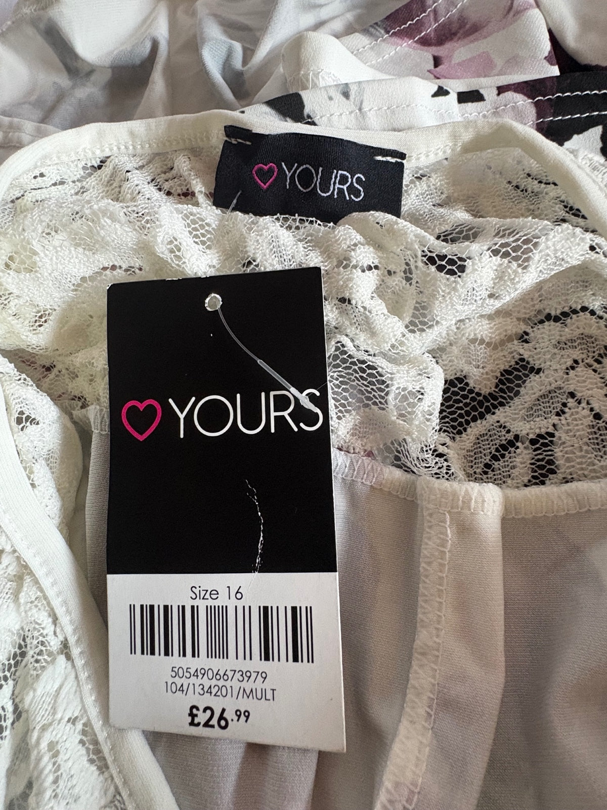 Yours cold shoulder top / 16