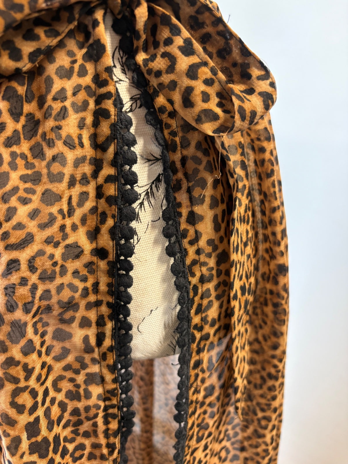 South Beach / Leopard print sarong / M