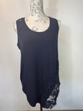 Ddiva, Lace navy blue tank top