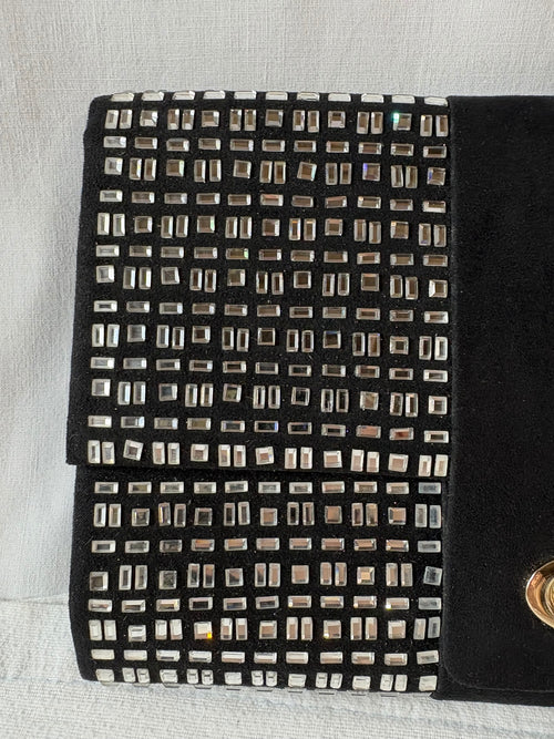 Brand new black clutch bag