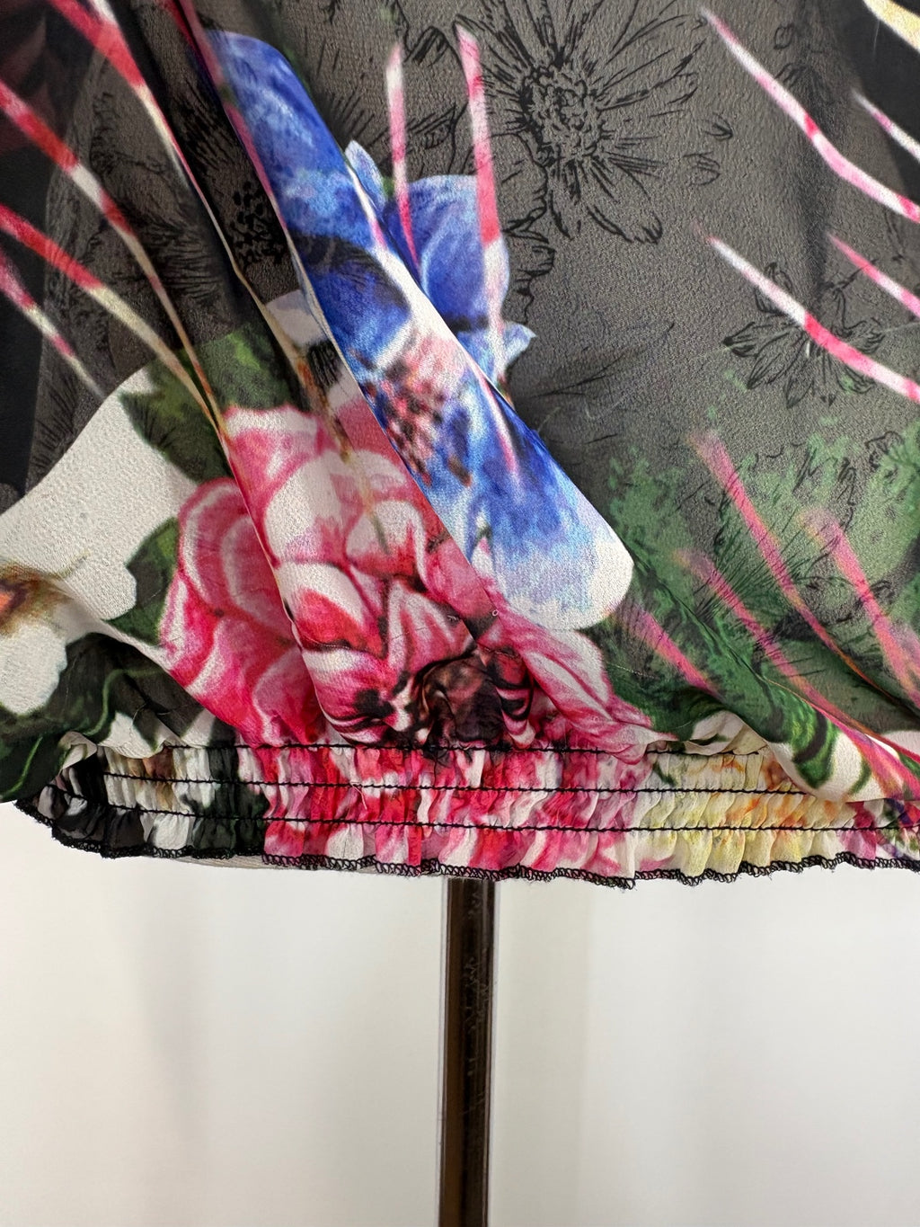 Betty Barday sheer off the shoulder top  / M