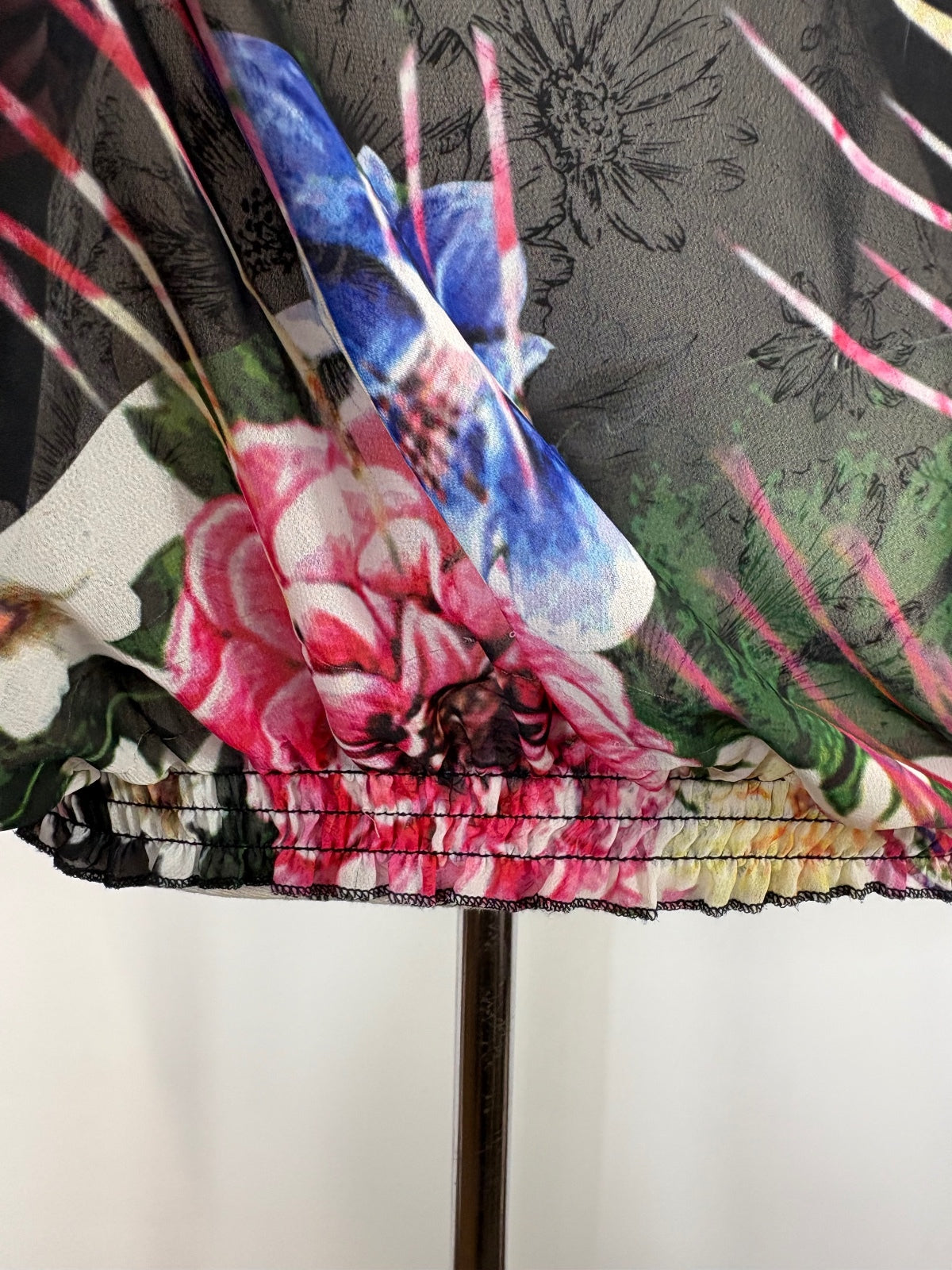 Betty Barday sheer off the shoulder top  / M