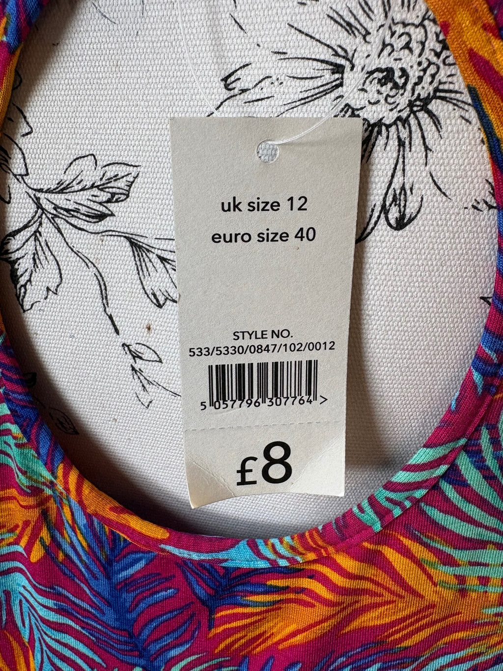 George botanical dress / 12