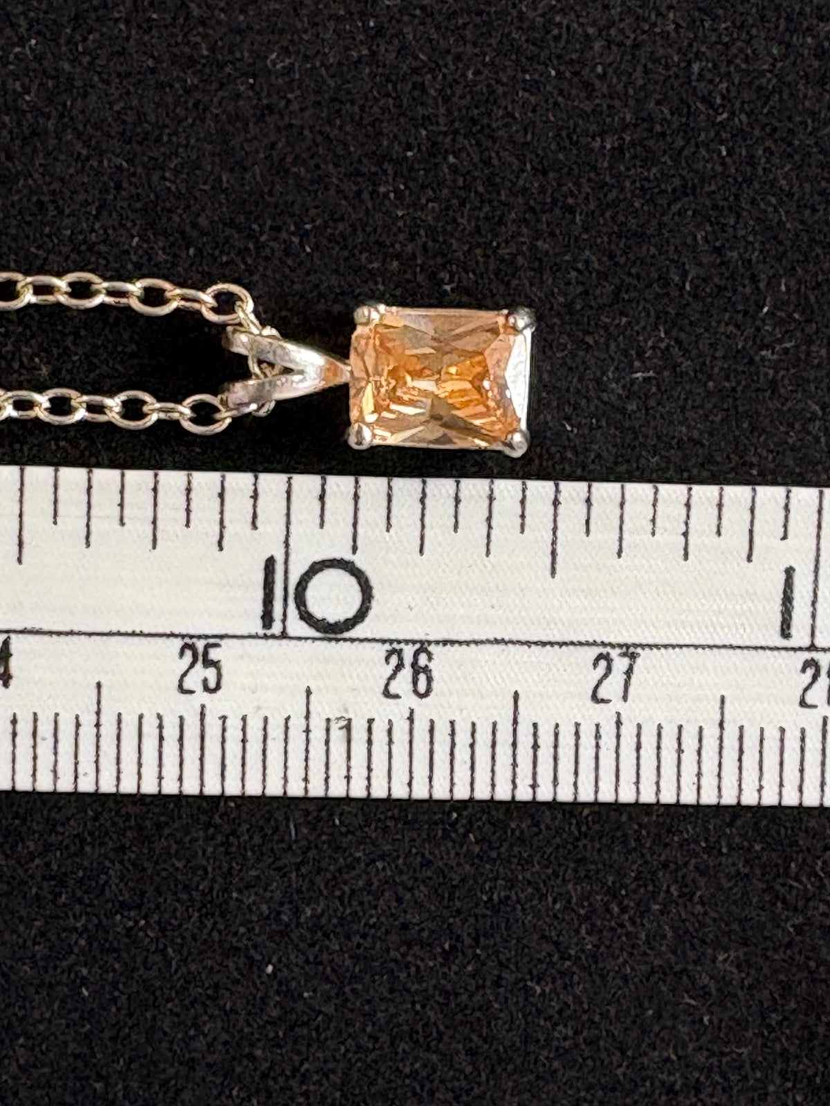 Next / 925 cubic zirconia necklace