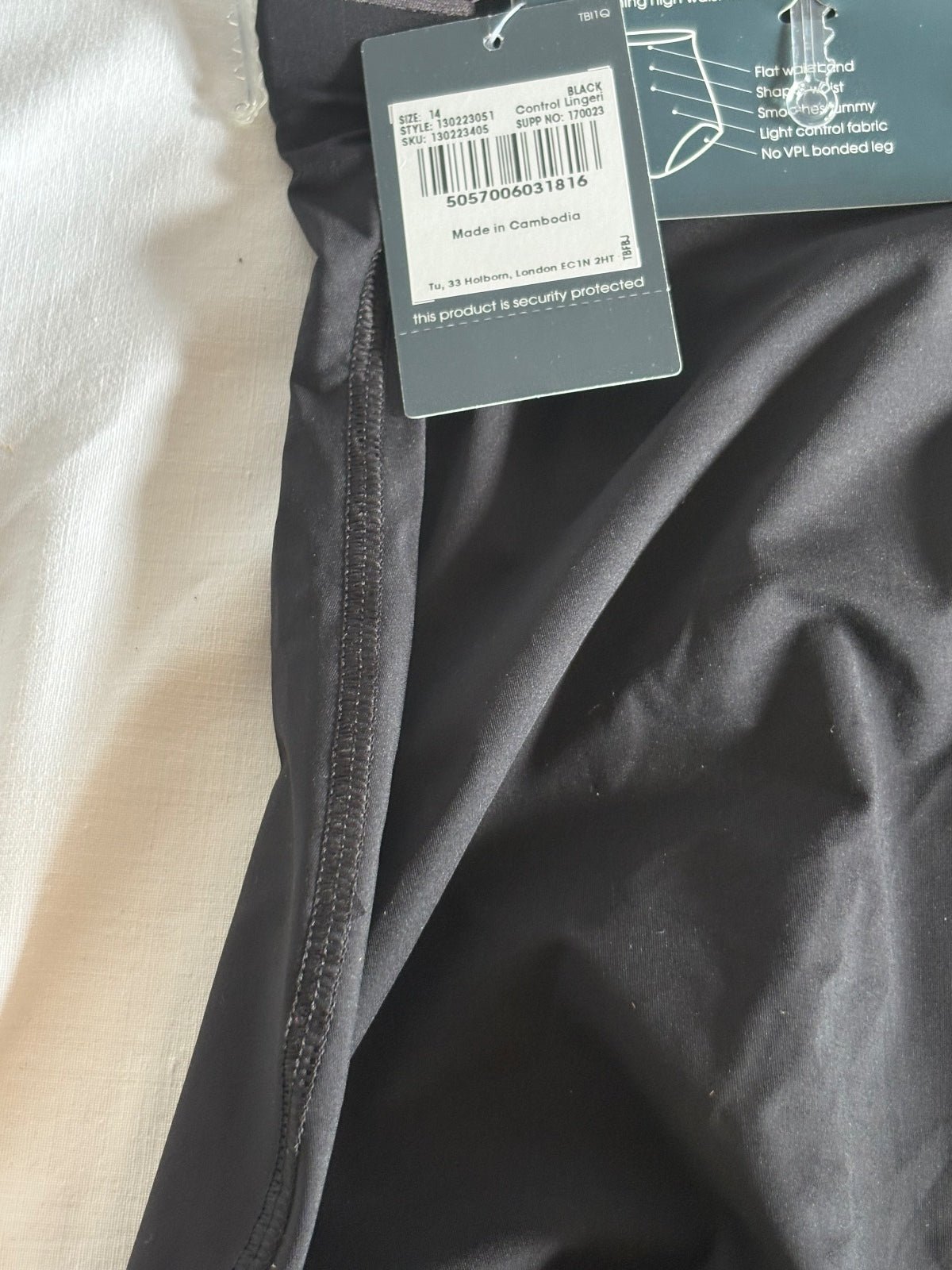 No VPL high waist brief / 14