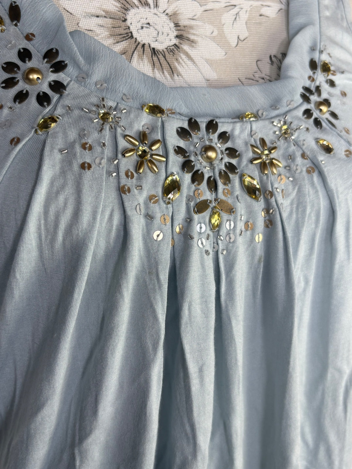 Phase eight light blue tank top / 14