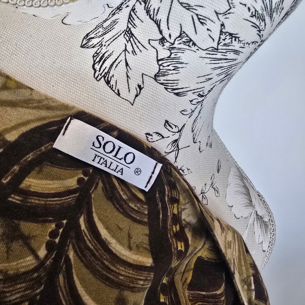Solo Italia cotton summer top size 14