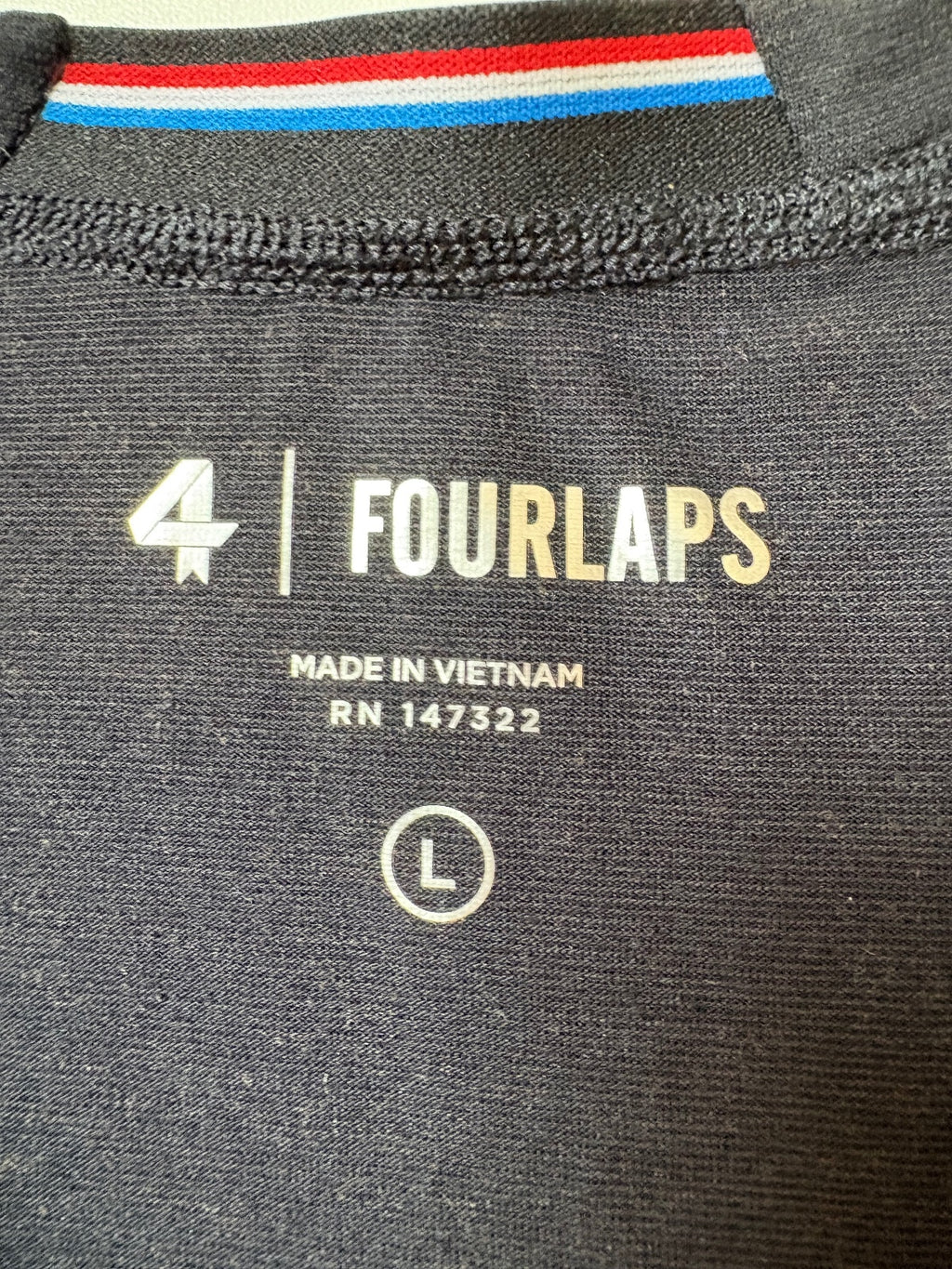 Four laps tank top / L