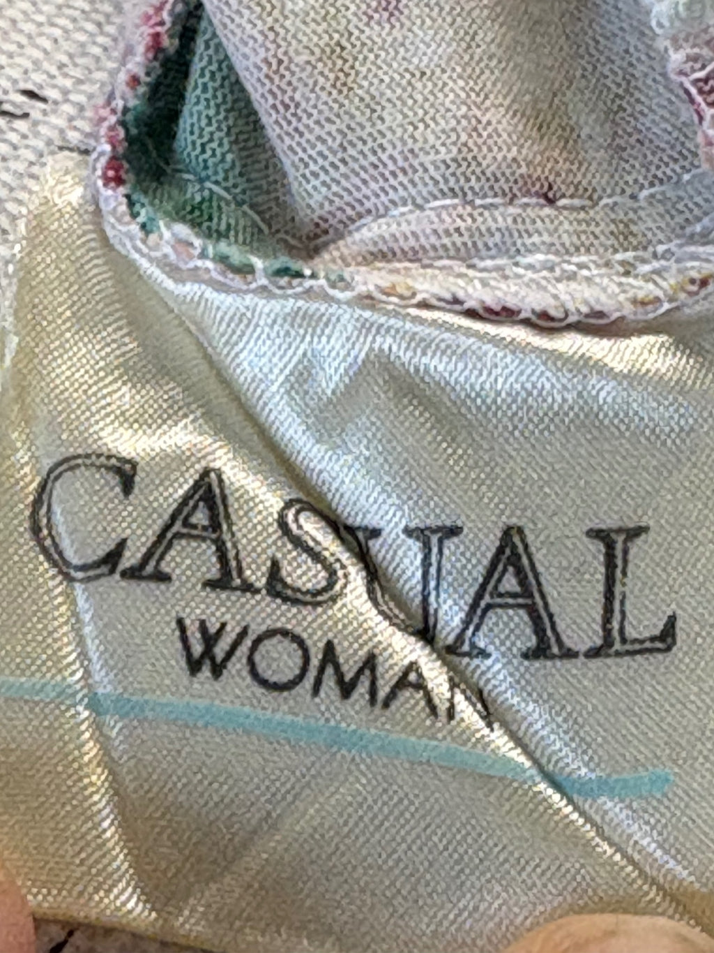 Vintage Casual woman floral dress / 12