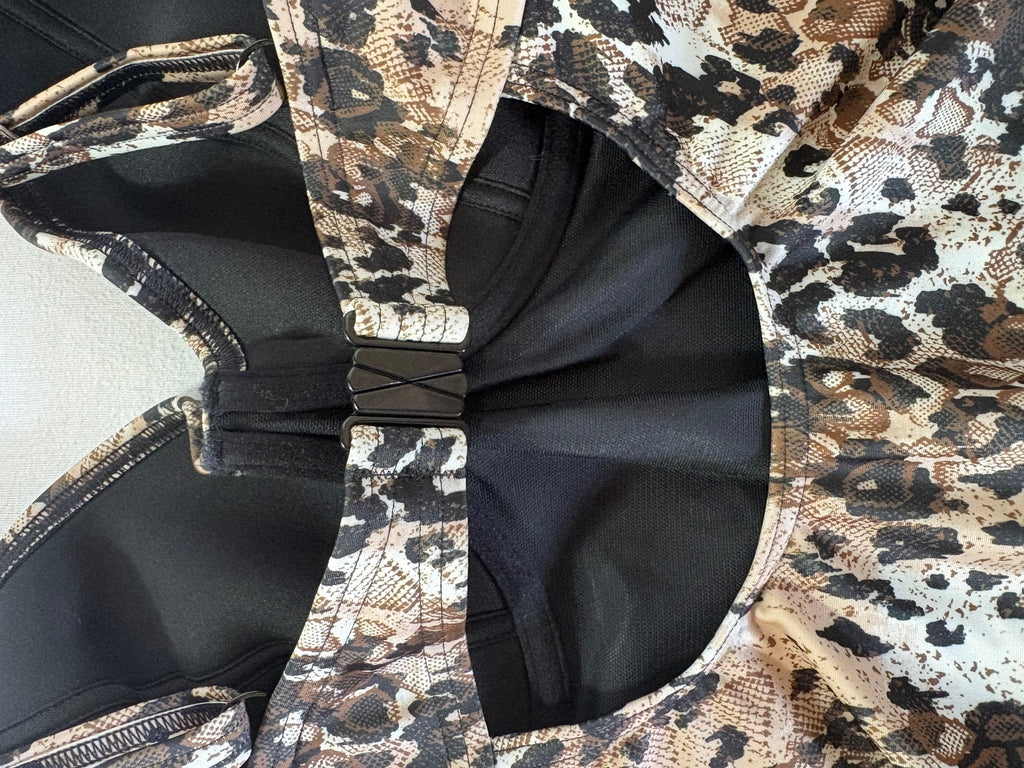 George leopard print one-piece / 38D