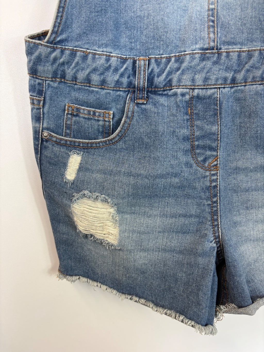 Denim Shorts dungaree / 10