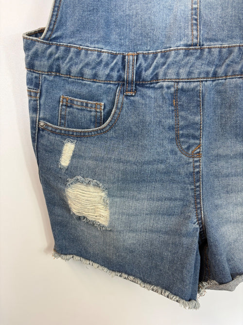 Denim Shorts dungaree / 10