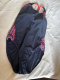 Navy blue one-piece swimwear