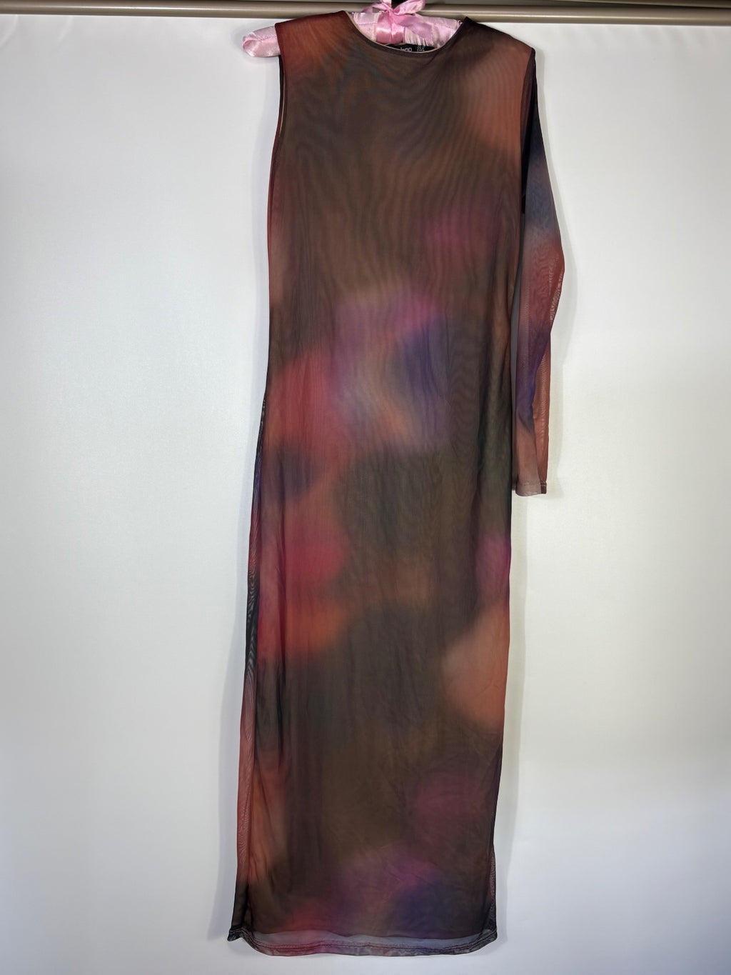 Boohoo one sleeve dress / 12