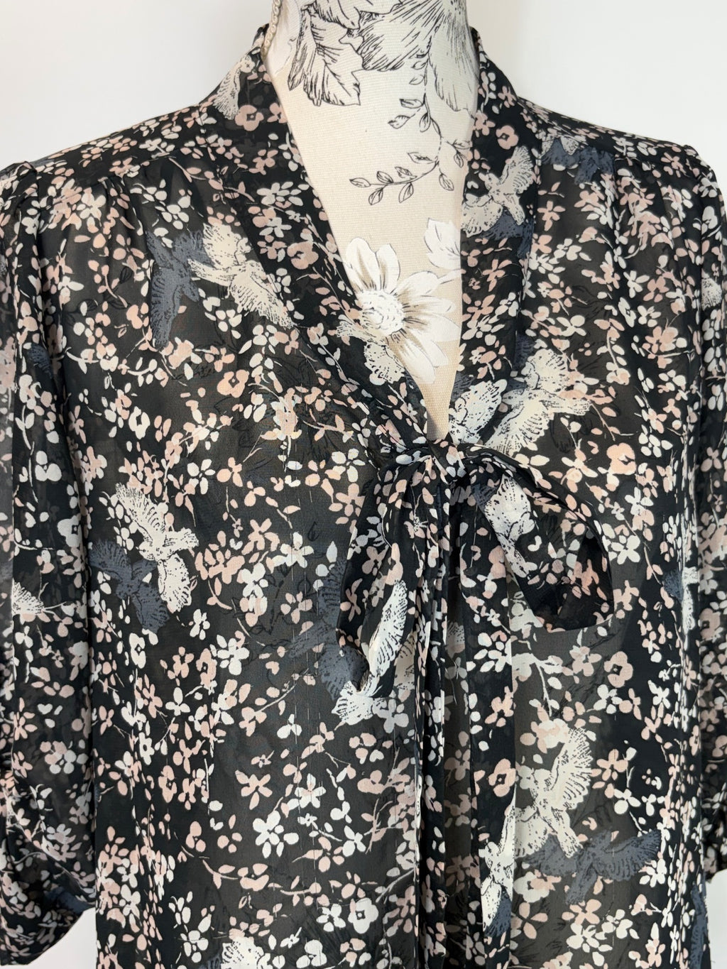 Dorothy Perkins sheer blouse / 16