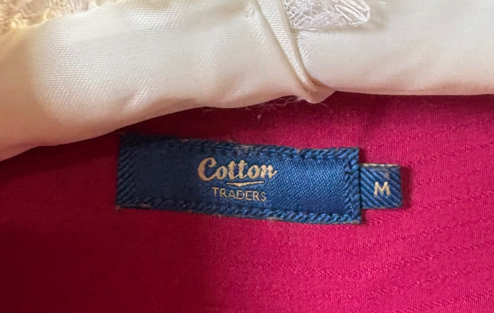 Cotton traders polo shirt / M