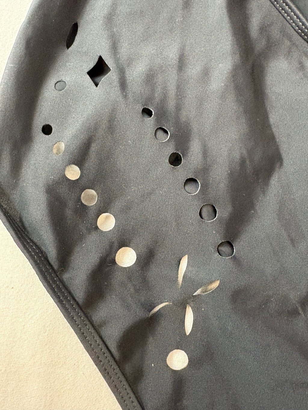 Boohoo black one-piece / 14