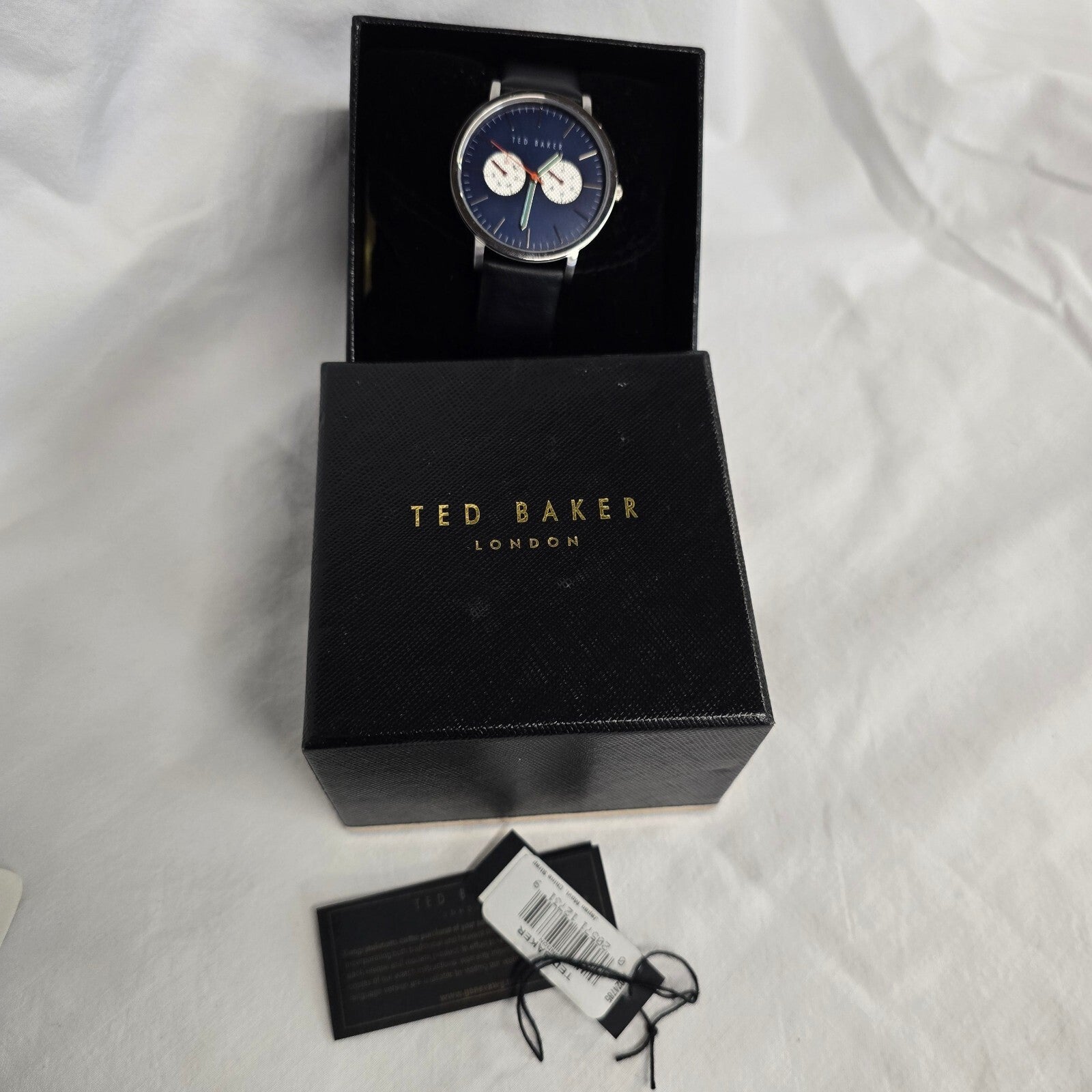 Ted Baker watch excellent condition with box etc