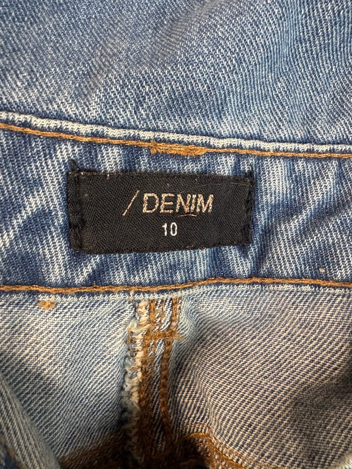 Denim Shorts dungaree / 10
