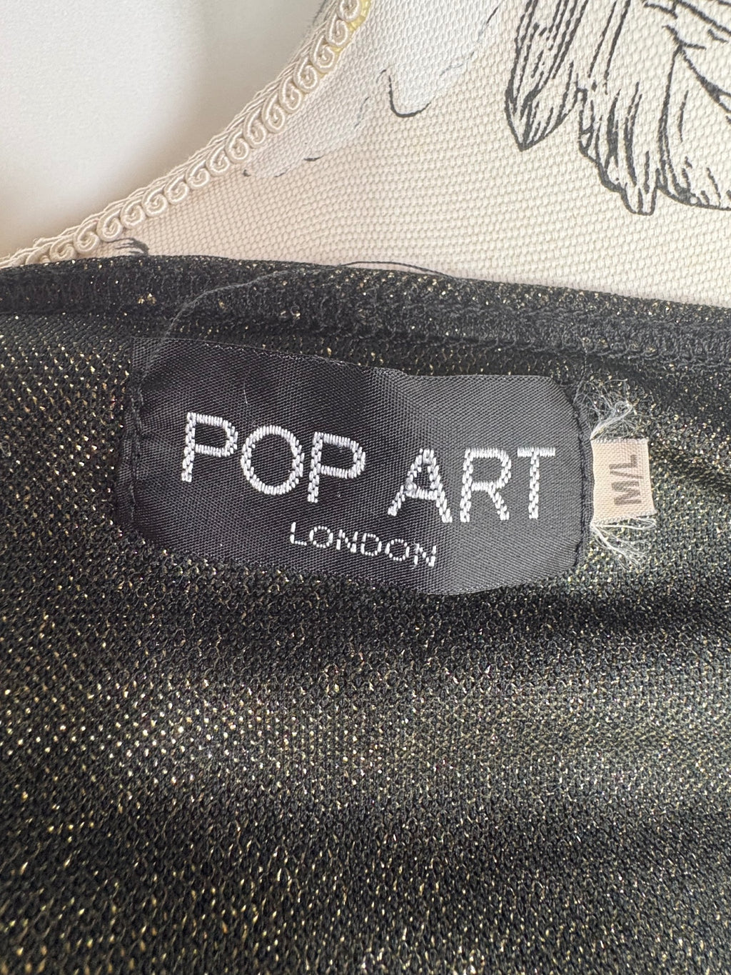 Pop Art London ruched top