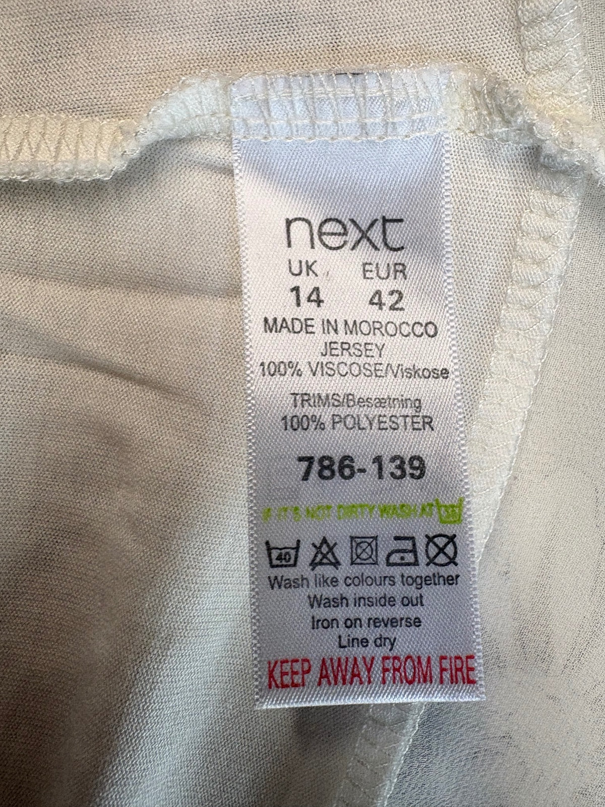 Next mesh vest top / 14