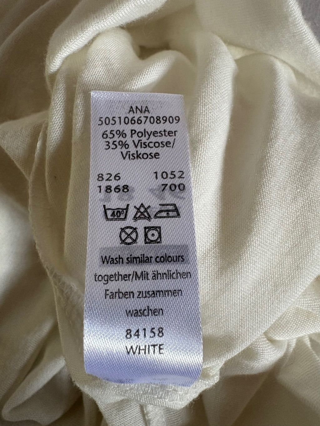 George White vest top / 18