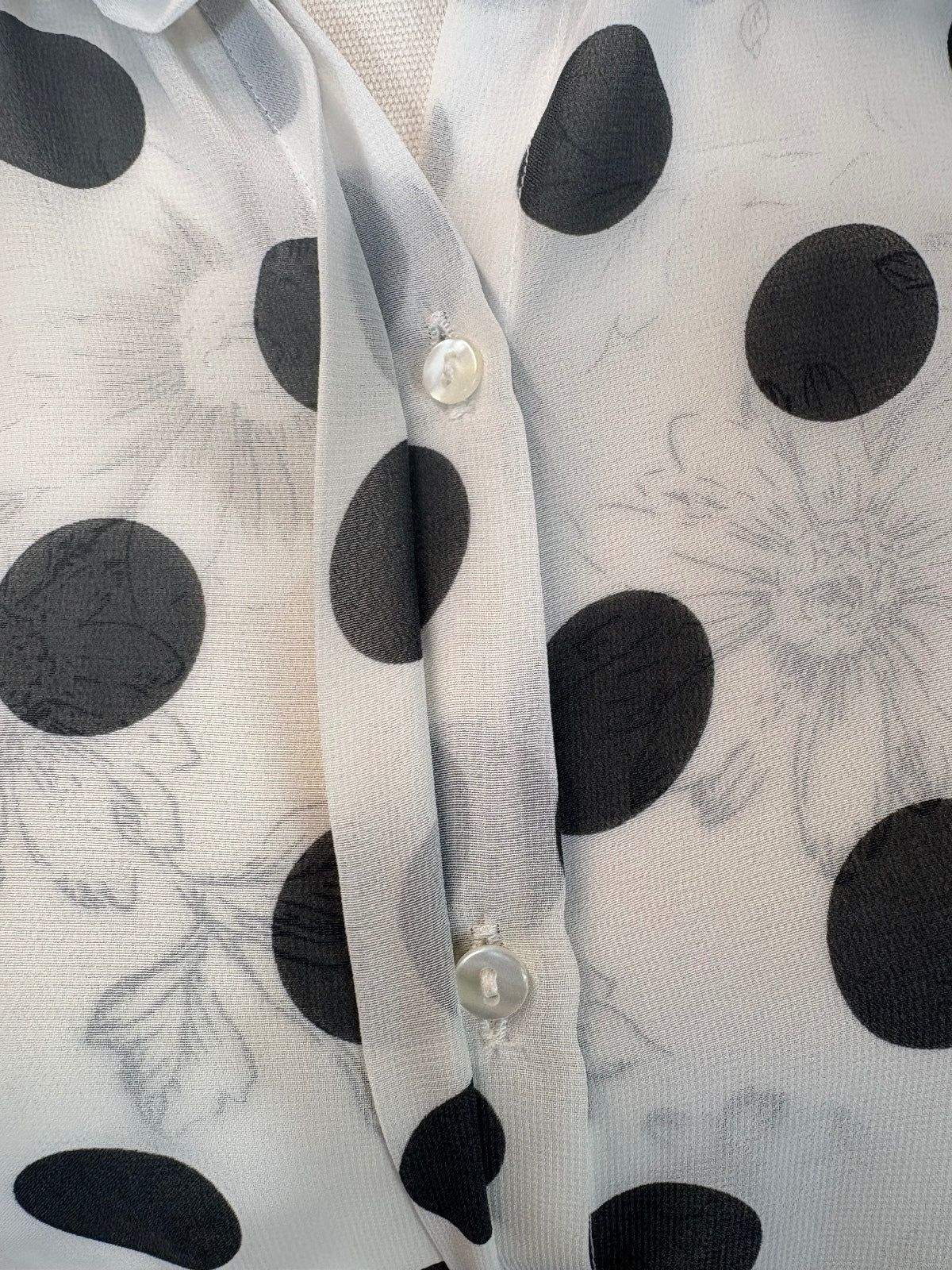 Next Sleeveless spotted blouse