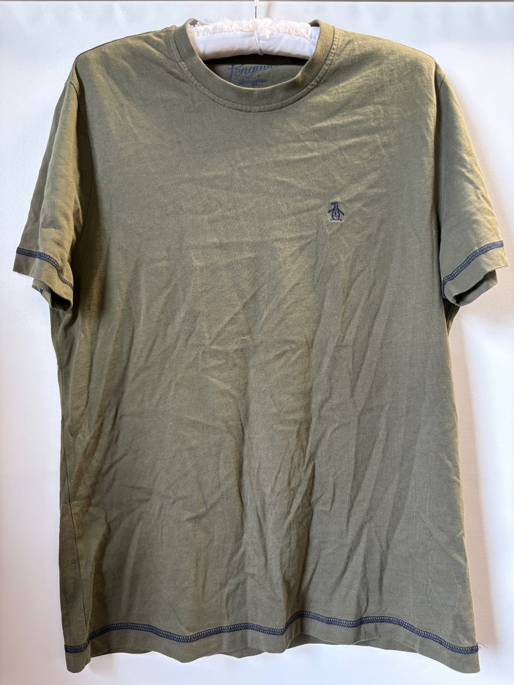 Penguin khaki t-shirt / M