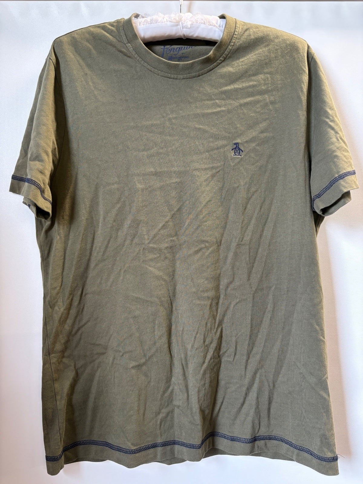 Penguin khaki t-shirt / M