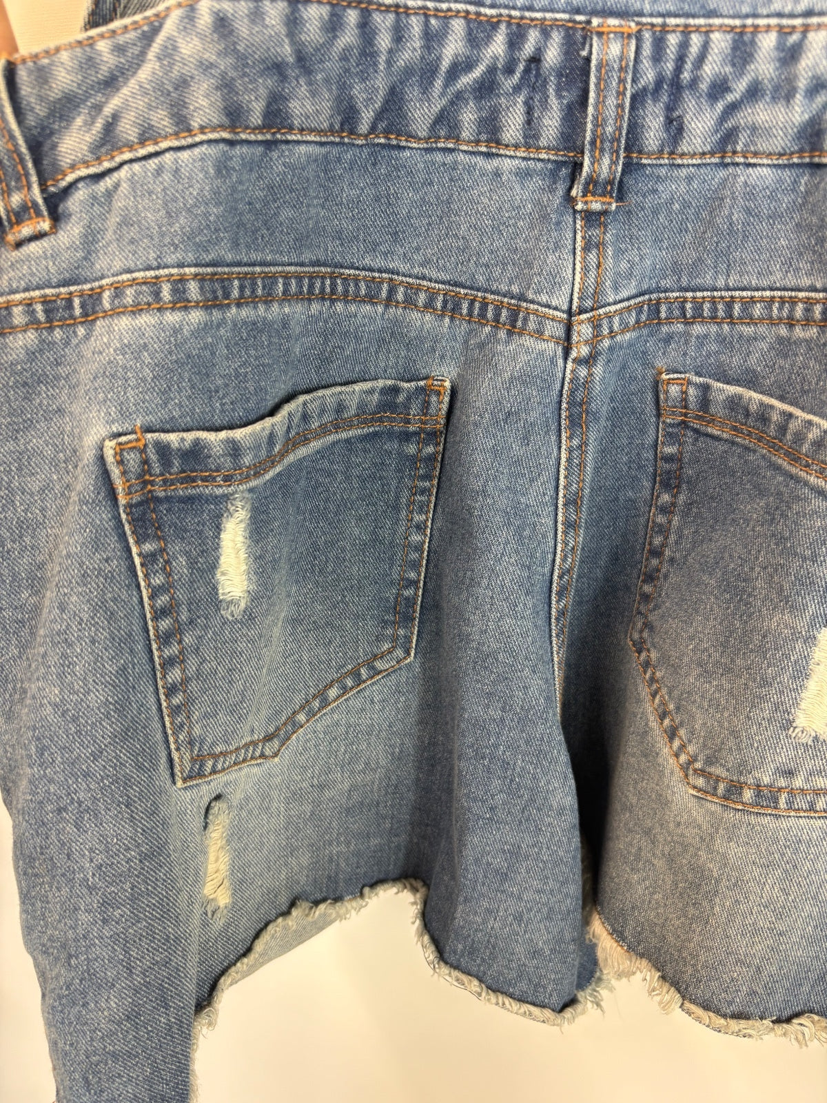 Denim Shorts dungaree / 10