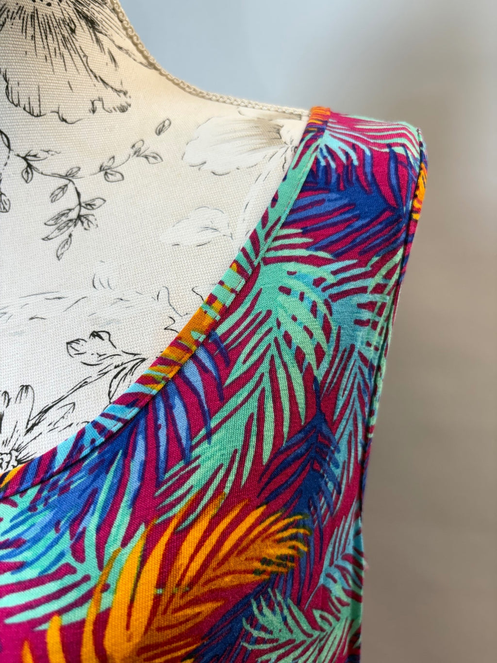 George botanical dress / 12