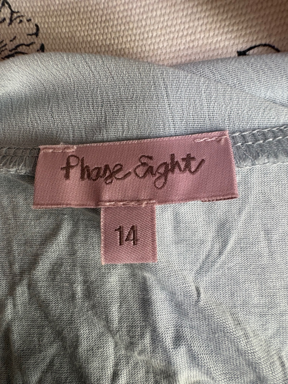 Phase eight light blue tank top / 14
