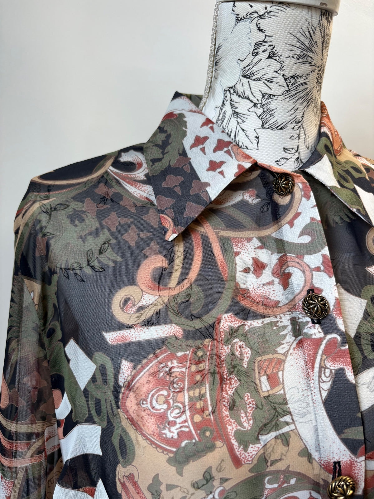 Sheer blouse / 16