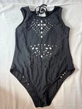 Boohoo black one-piece / 14