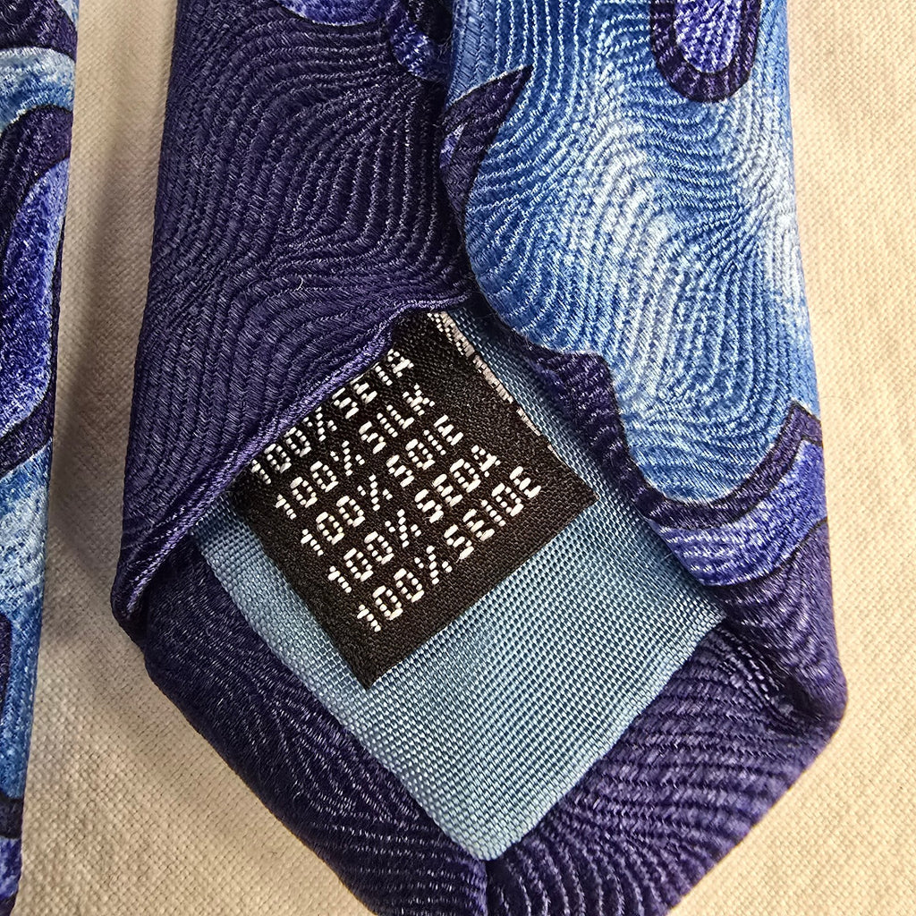Blue 100% silk Auctin Reed tie