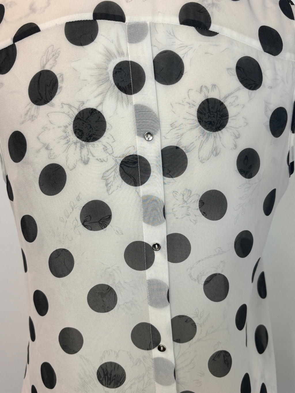 Next Sleeveless spotted blouse