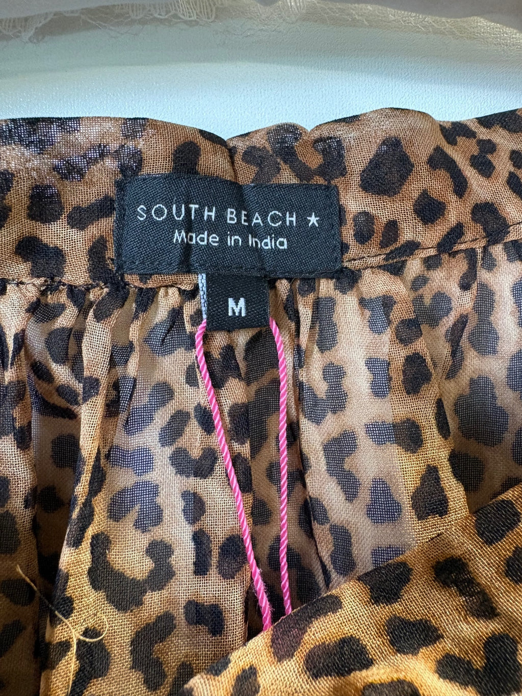 South Beach / Leopard print sarong / M